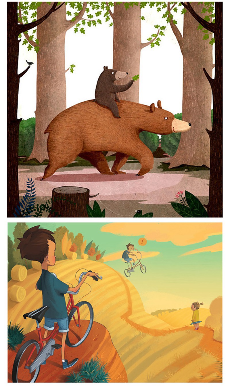5157张儿童插画作品图集，可用于学习临摹参考 设计素材 sucaiwan.com