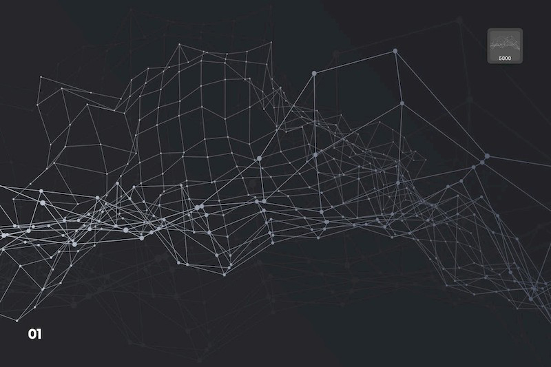 PS笔刷-抽象几何多边形线条粒子PS笔刷素材下载 笔刷资源 sucaiwan.com