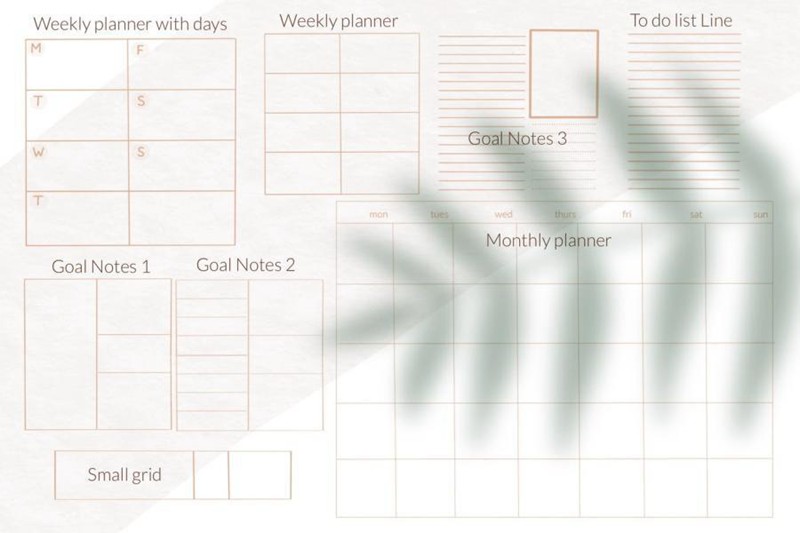 Procreate笔刷-日程计划安排图案贴纸笔刷素材 笔刷资源 第6张-素材湾丨精选海外优质设计素材资源 Procreate笔刷-日程计划安排图案贴纸笔刷素材 笔刷资源 sucaiwan.com