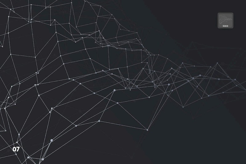 PS笔刷-抽象几何多边形线条粒子PS笔刷素材下载 笔刷资源 sucaiwan.com