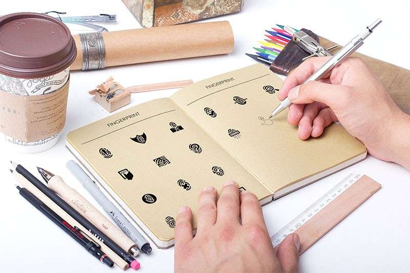 20枚指纹图标，AI PNG格式 图标素材 sucaiwan.com