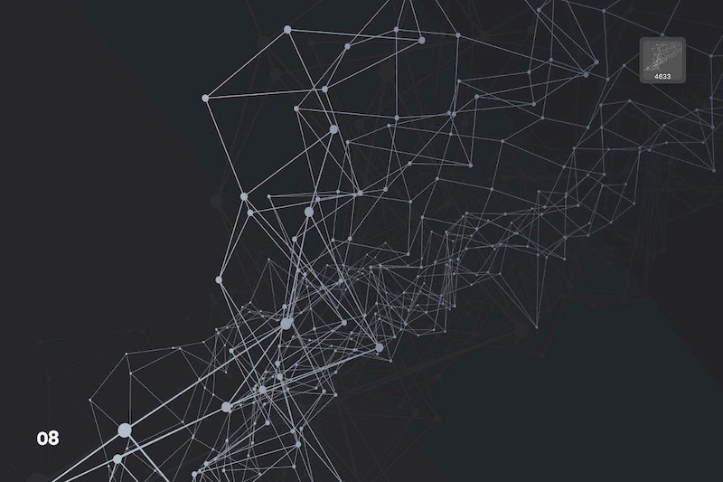 PS笔刷-抽象几何多边形线条粒子PS笔刷素材下载 笔刷资源 sucaiwan.com