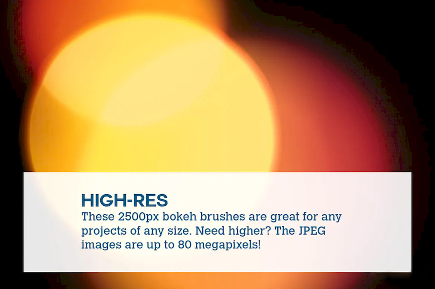 PS笔刷-梦幻镜头光晕特效笔刷素材下载 笔刷资源 sucaiwan.com