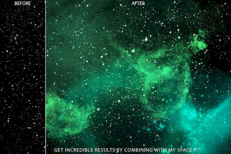 PS笔刷-星空星云太空宇宙效果PS笔刷素材 笔刷资源 sucaiwan.com