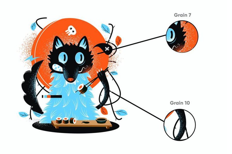 Procreate笔刷-颗粒感纹理笔刷素材下载 笔刷资源 sucaiwan.com