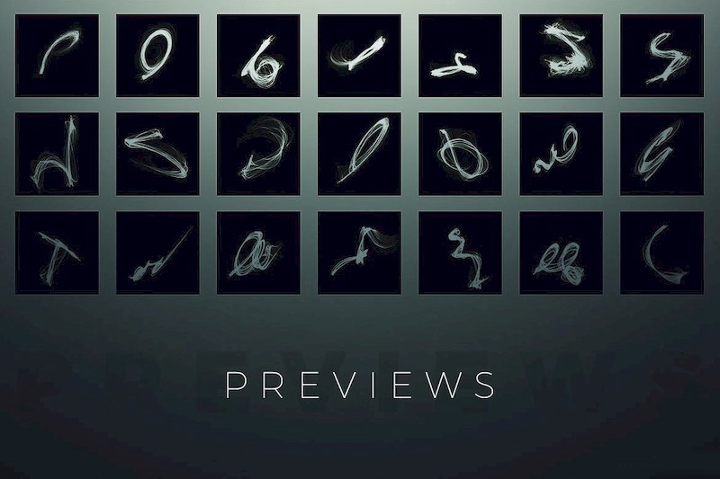 PS笔刷-87款抽象烟雾PS画笔笔刷下载合集 笔刷资源 sucaiwan.com