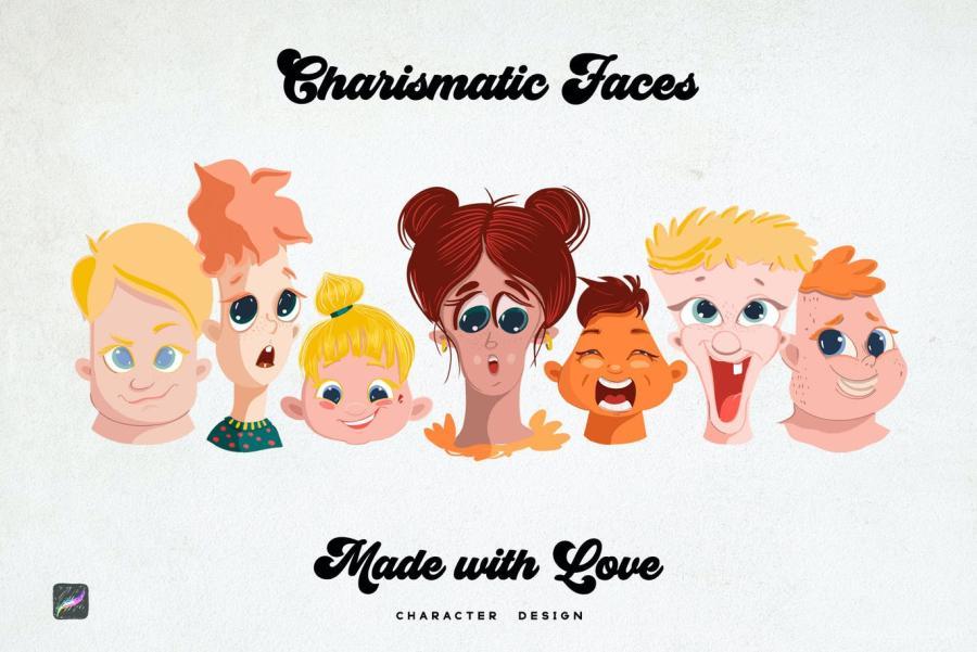 Procreate笔刷-卡通儿童角色线稿笔刷素材下载 笔刷资源 第5张-素材湾丨精选海外优质设计素材资源 Procreate笔刷-卡通儿童角色线稿笔刷素材下载 笔刷资源 sucaiwan.com