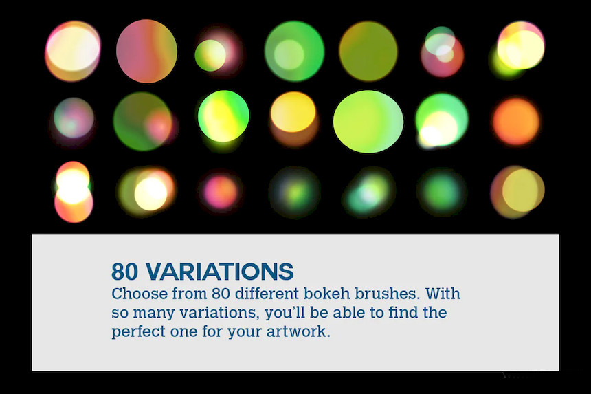 PS笔刷-梦幻镜头光晕特效笔刷素材下载 笔刷资源 sucaiwan.com