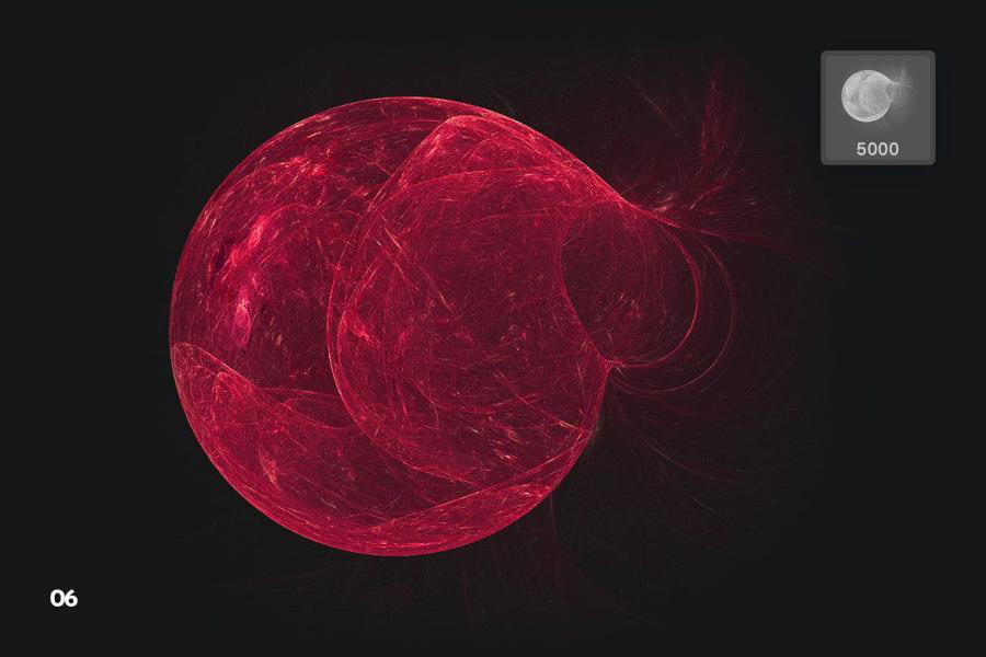 PS笔刷-高科技梦幻球状图案PS笔刷素材资源 笔刷资源 sucaiwan.com