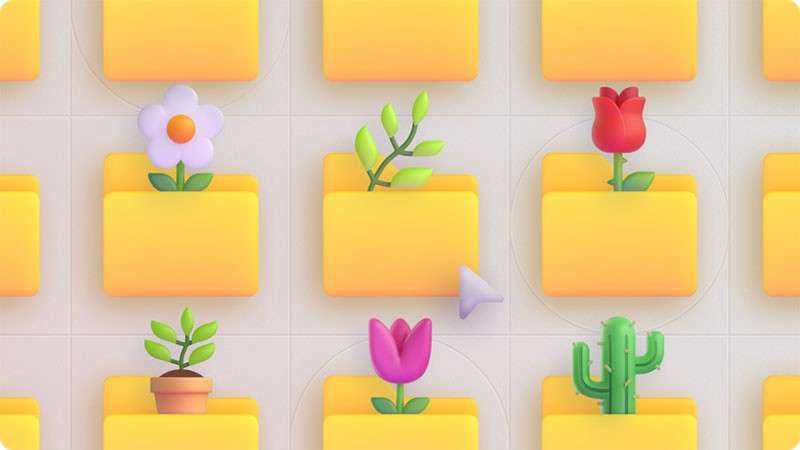 1500+微软开源3D表情Emoji 图标素材 sucaiwan.com