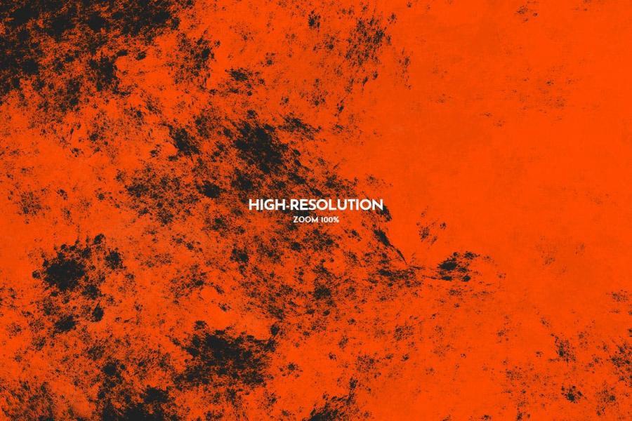 PS笔刷-粗糙脏乱裂纹图案PS笔刷素材 笔刷资源 sucaiwan.com