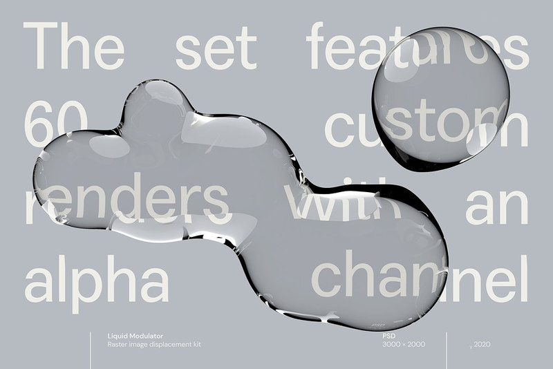 PNG素材-液态水滴动态特效平面设计PNG素材 图片素材 sucaiwan.com