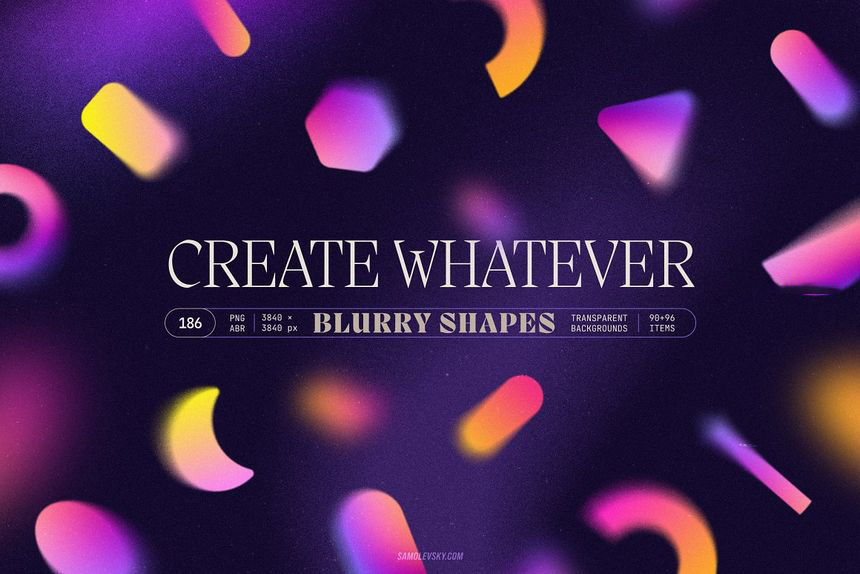 PNG素材-渐变颗粒纹理质感形状图形PNG元素 图片素材 sucaiwan.com