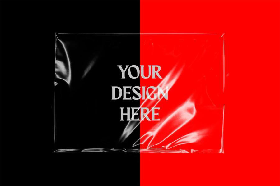 JPG素材-透明塑料薄膜叠加纹理图片素材 图片素材 sucaiwan.com