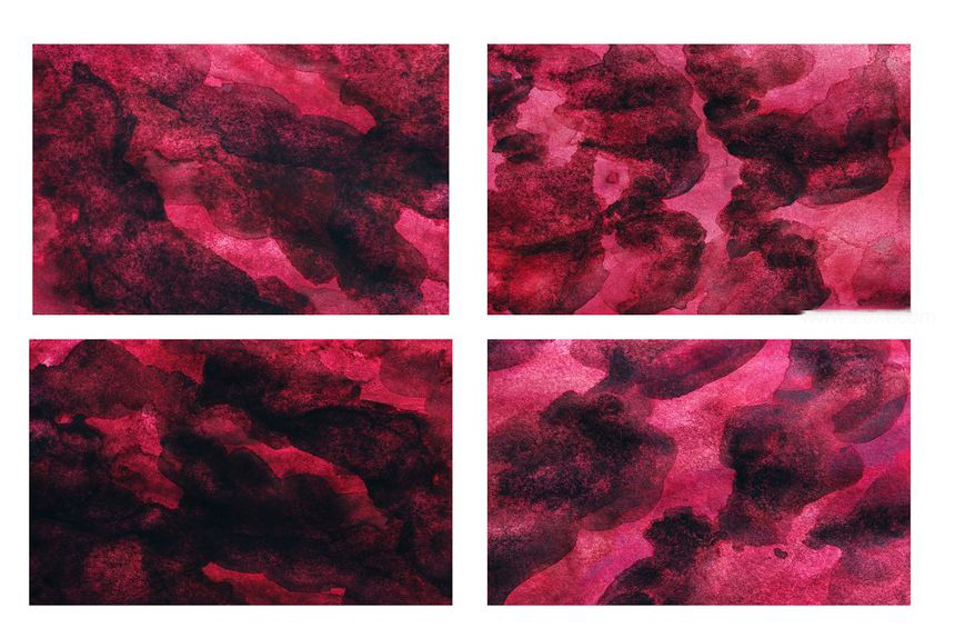 PNG素材-粉红色水彩金色纹理背景图PNG素材 图片素材 sucaiwan.com