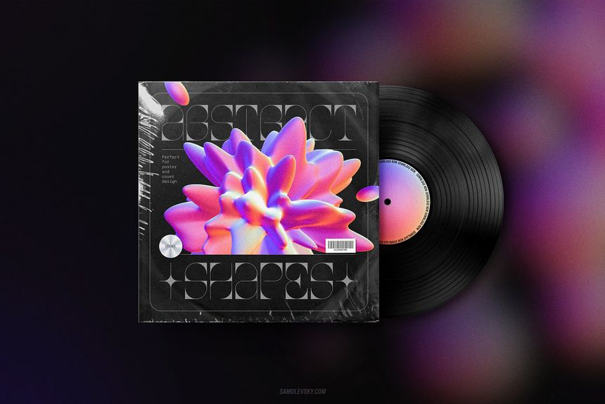 PNG素材-红紫色3D立体几何形状平面设计PNG素材合集 图片素材 sucaiwan.com