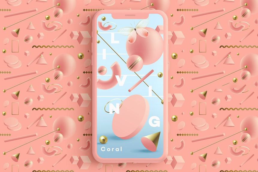 PNG素材-梦幻色3D几何图形元素PNG素材包 图片素材 sucaiwan.com