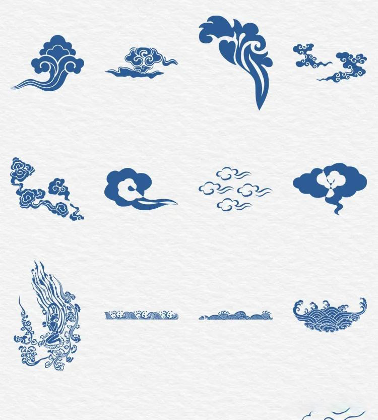 PNG素材-163款古典中式中国风祥云AI/PNG格式元素合集 图片素材 sucaiwan.com