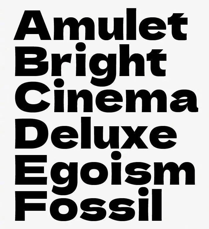 再见了黑体！最新好看可商用字体合集！ 图片素材 sucaiwan.com