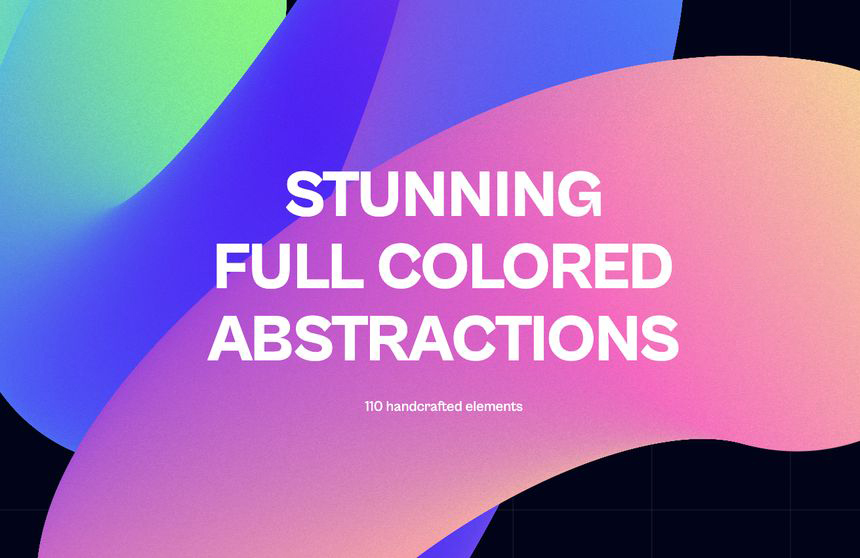 PNG素材-110款渐变彩色的抽象形状AI和PNG素材包 图片素材 第1张-素材湾丨精选海外优质设计素材资源 PNG素材-110款渐变彩色的抽象形状AI和PNG素材包 图片素材 sucaiwan.com