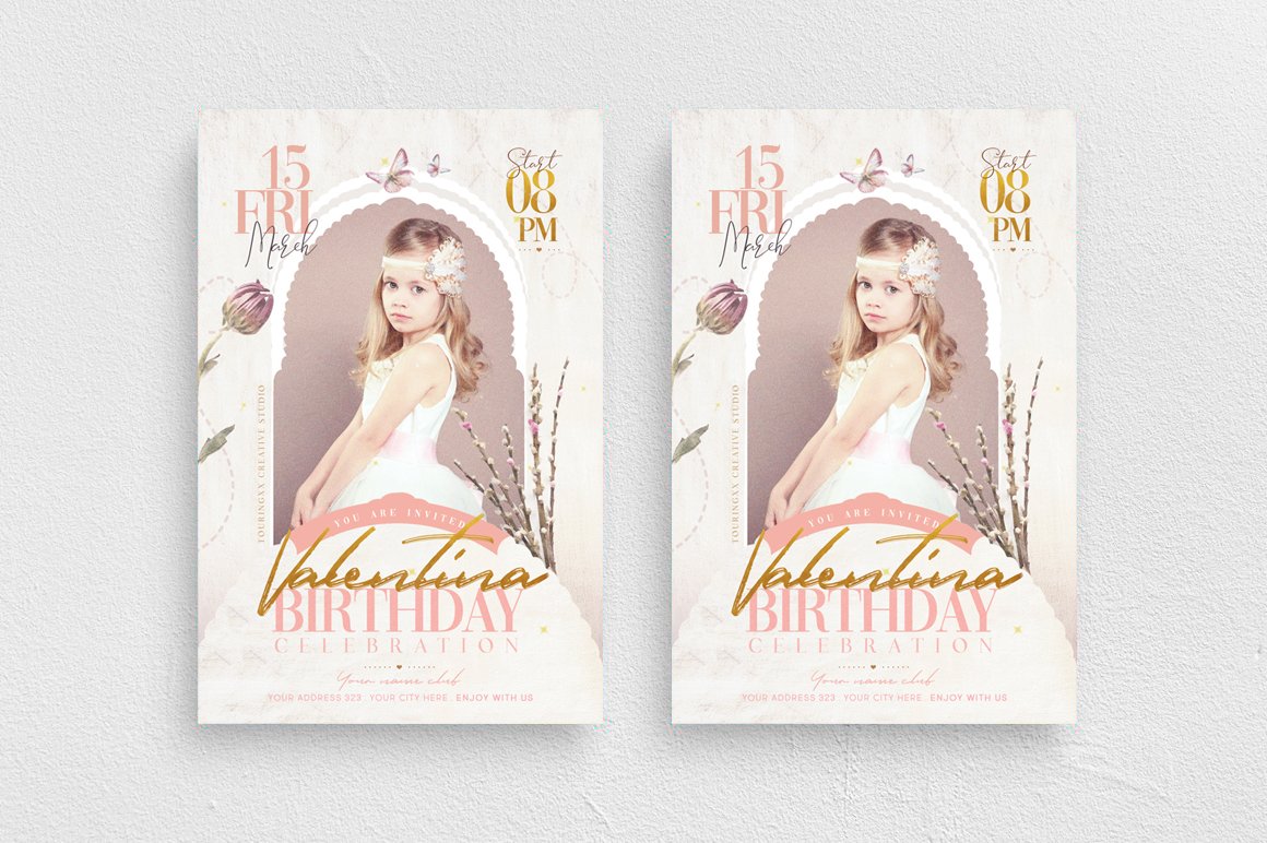 海报模板-100款时尚新潮传单海报PSD设计模板 图片素材 sucaiwan.com