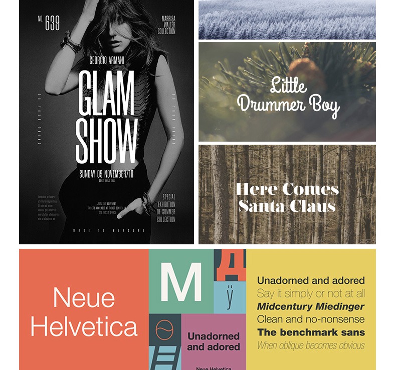 999款ps字体包库下载免费商用无版权方正ppt中英文书法毛笔ai设计素材 设计素材 sucaiwan.com