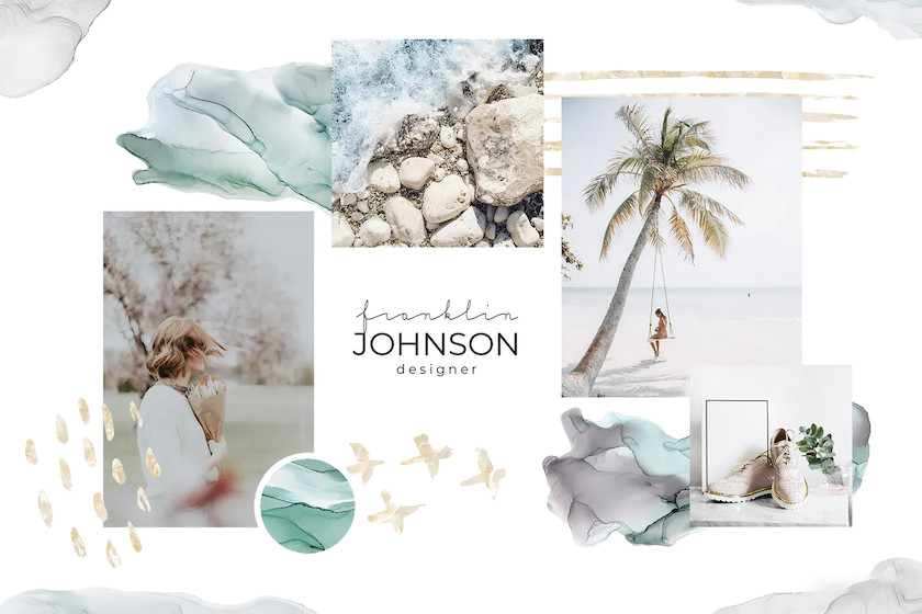 PNG素材-手绘水墨纹理背景PNG素材合集 图片素材 sucaiwan.com