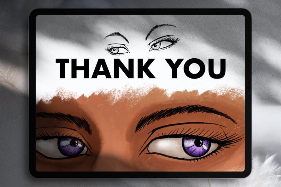 Procreate笔刷-漫画素描眼部眼睛图案笔刷素材合集 笔刷资源 sucaiwan.com