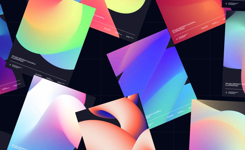 PNG素材-110款渐变彩色的抽象形状AI和PNG素材包 图片素材 第2张-素材湾丨精选海外优质设计素材资源 PNG素材-110款渐变彩色的抽象形状AI和PNG素材包 图片素材 sucaiwan.com