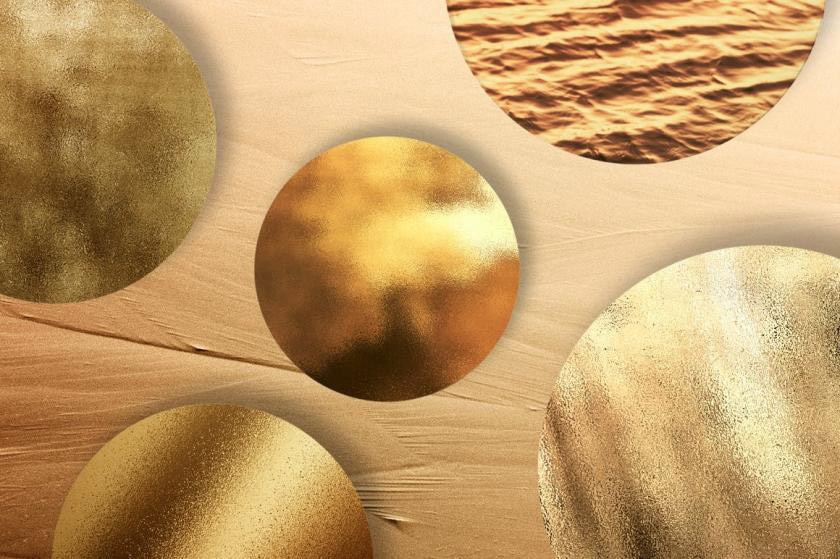 背景素材-高级金色闪光质感金箔纹理背景图片素材 图片素材 sucaiwan.com