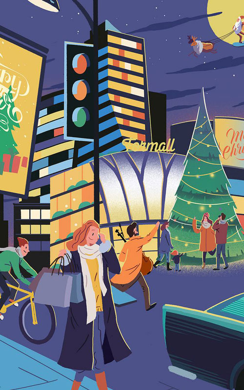 雪花无缝填充图案，pat格式 图片素材 sucaiwan.com