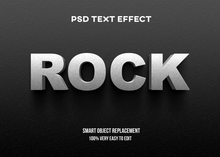 PSD模板-3D立体Logo标题特效文字PS样机模板 图片素材 sucaiwan.com