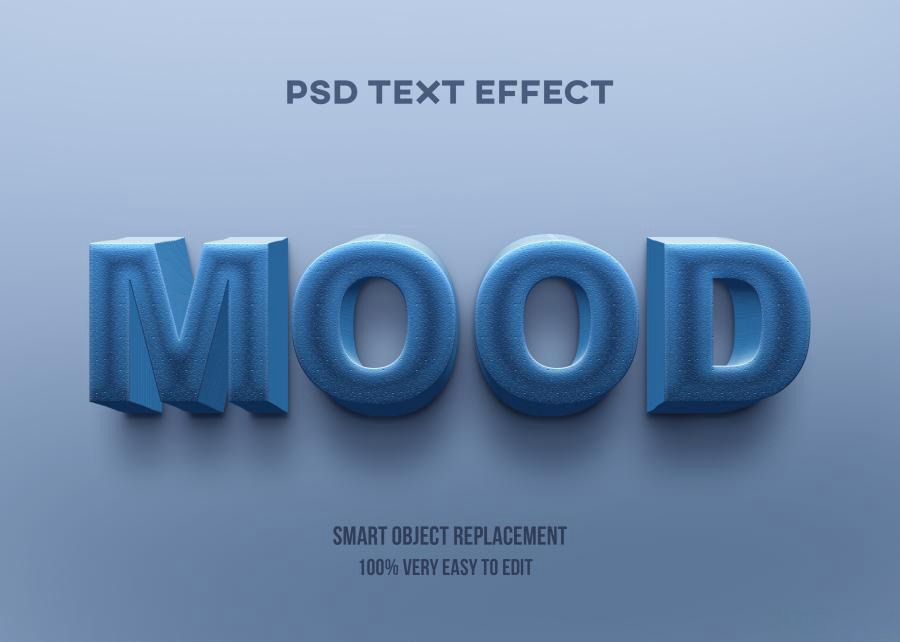 PSD模板-3D立体Logo标题特效文字PS样机模板 图片素材 sucaiwan.com