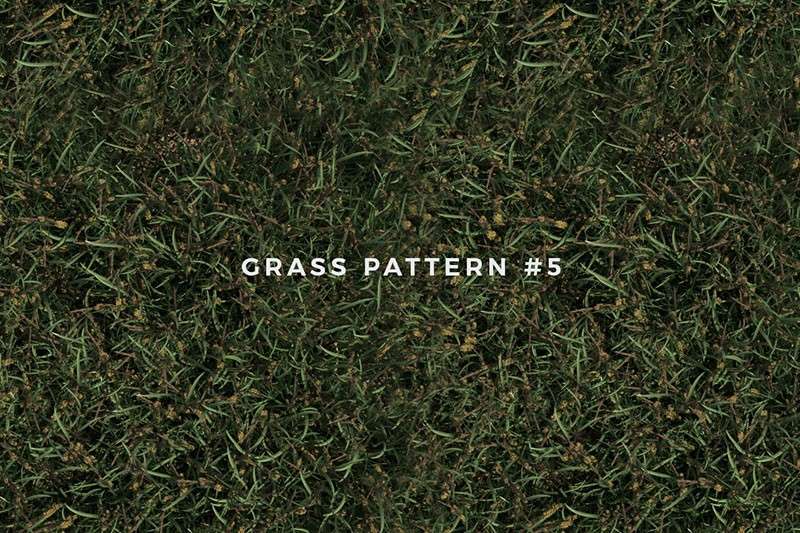 高清无缝草坪背景图案，PAT格式 图片素材 sucaiwan.com