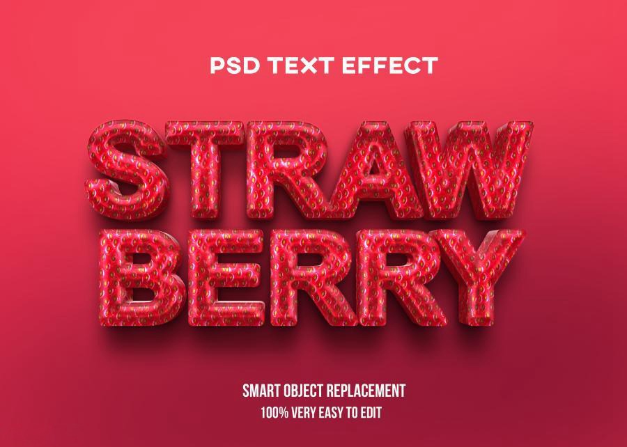 PSD模板-3D立体Logo标题特效文字PS样机模板 图片素材 sucaiwan.com