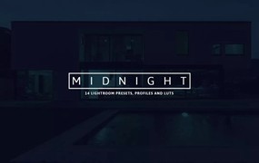 夜景照片效果处理LR预设