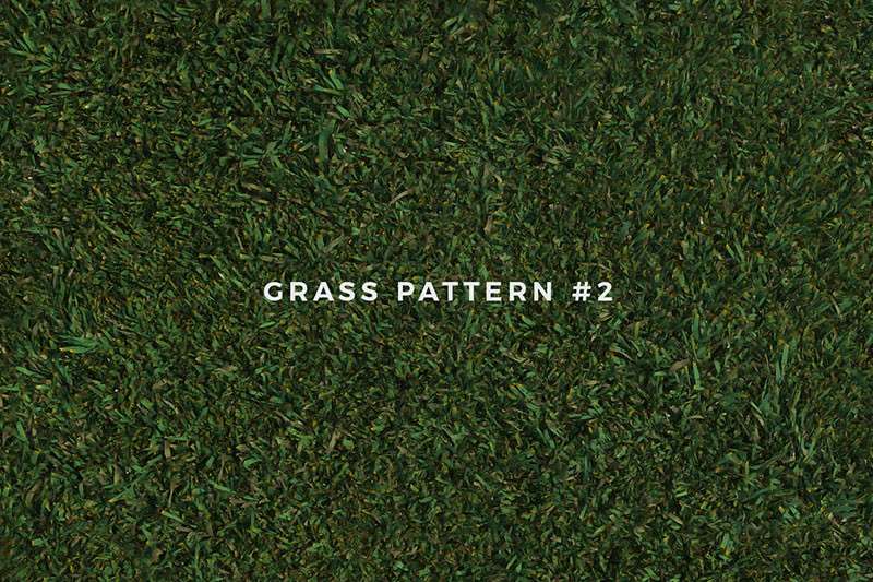 高清无缝草坪背景图案，PAT格式 图片素材 sucaiwan.com