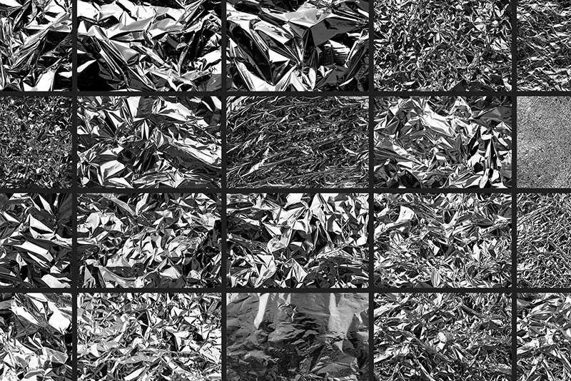 20张铝箔纸褶皱纹理背景图JPG 图片素材 sucaiwan.com