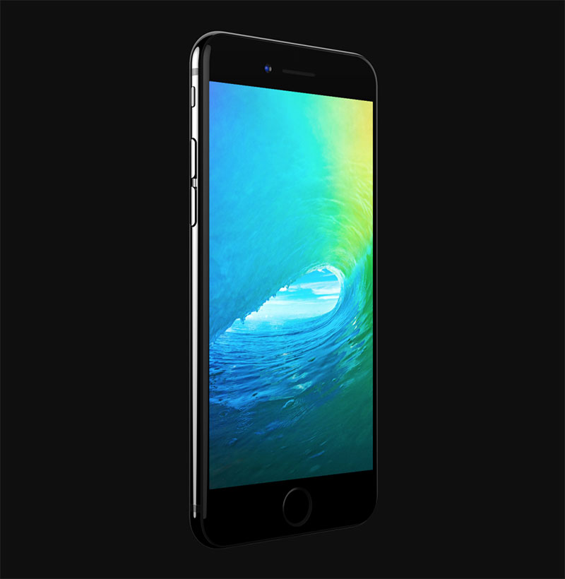 iPhone7 多角度展示图，PSD分层源文件 样机素材 sucaiwan.com