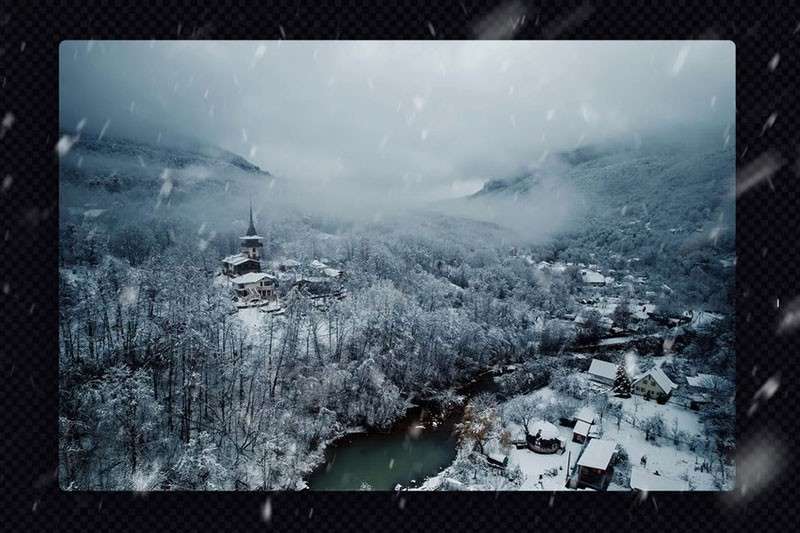 20个高清落叶、花瓣、下雪雨滴免抠素材PNG 图片素材 sucaiwan.com