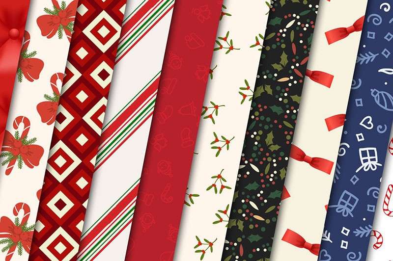 100张圣诞节矢量无缝图案,AI PAT格式 图片素材 第10张-素材湾丨精选海外优质设计素材资源 100张圣诞节矢量无缝图案,AI PAT格式 图片素材 sucaiwan.com