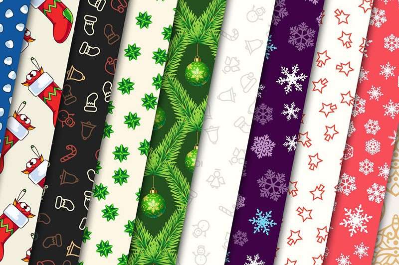 100张圣诞节矢量无缝图案,AI PAT格式 图片素材 第11张-素材湾丨精选海外优质设计素材资源 100张圣诞节矢量无缝图案,AI PAT格式 图片素材 sucaiwan.com
