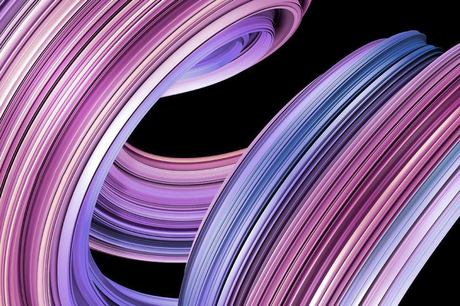 背景素材-3D液态科技动感抽象纹理背景素材 图片素材 sucaiwan.com