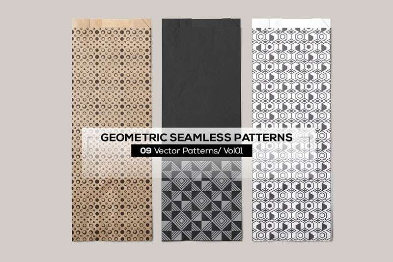 时尚几何图形无缝包装图案，AI源文件 图片素材 sucaiwan.com