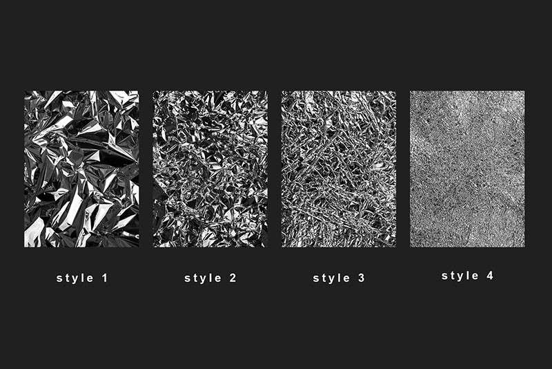 20张铝箔纸褶皱纹理背景图JPG 图片素材 sucaiwan.com