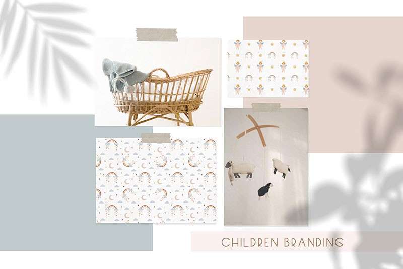 儿童可爱卡通填充背景图案，PAT AI格式 图片素材 sucaiwan.com