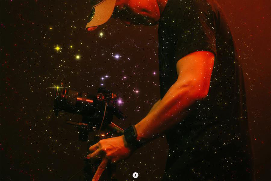 PNG素材-彩色星空美景星星背景图片叠加PNG素材 图片素材 sucaiwan.com