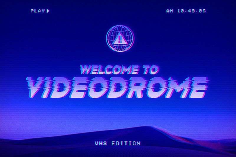 蒸汽波复古像素风无缝图案设计套装 图片素材 sucaiwan.com