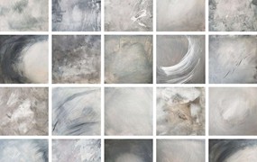 25张水泥灰墙纹理背景图片素材JPG