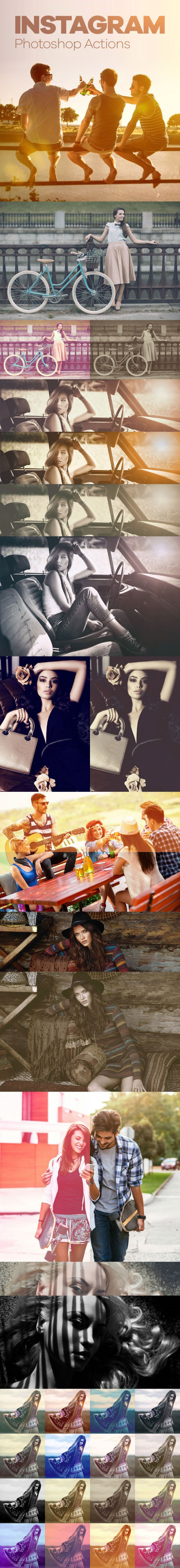 30种Instagram滤镜风格，PS动作 插件预设 sucaiwan.com